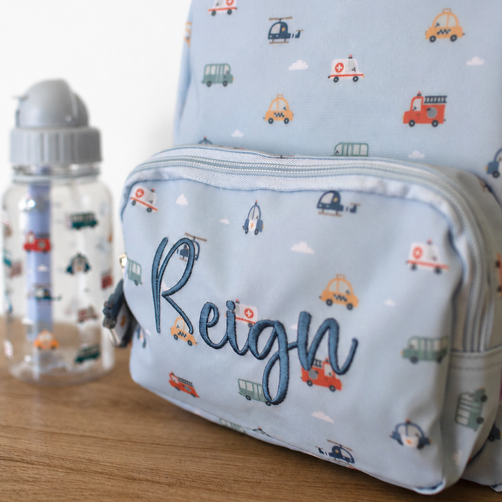 Tutete - Personalised Children's Backpack - City Cars
