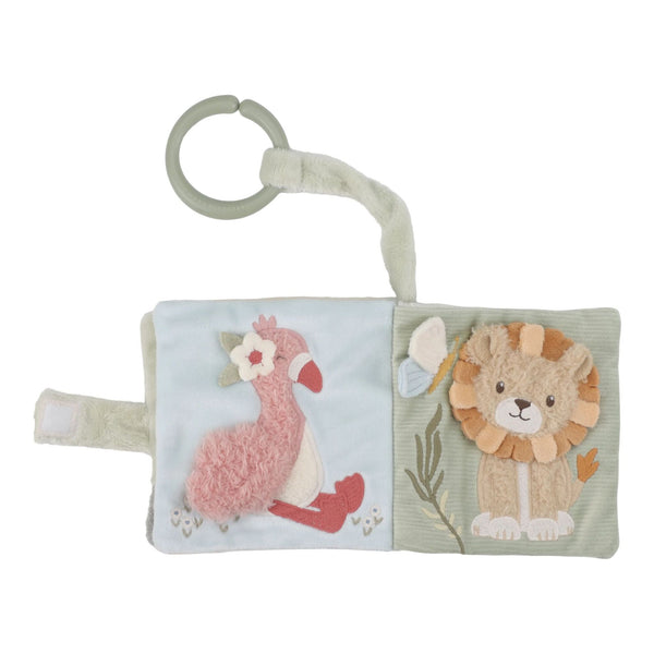 Little Dutch – Stroller Booklet – Safari Friends - Mabel & Fox