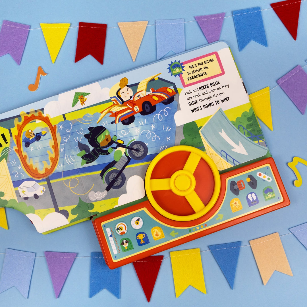 Get Set, Go! – Race Car Rally Children's Sound Book