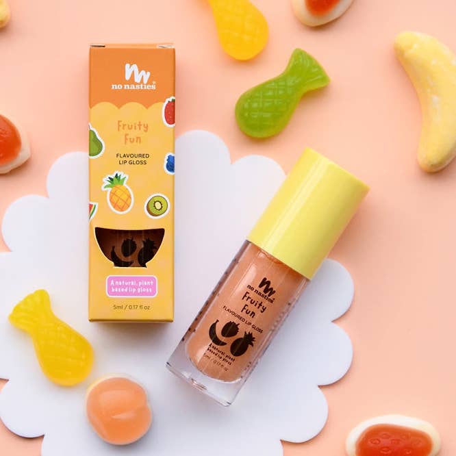 No Nasties – Kids Natural Lip Gloss – Fruity Fun - Mabel & Fox