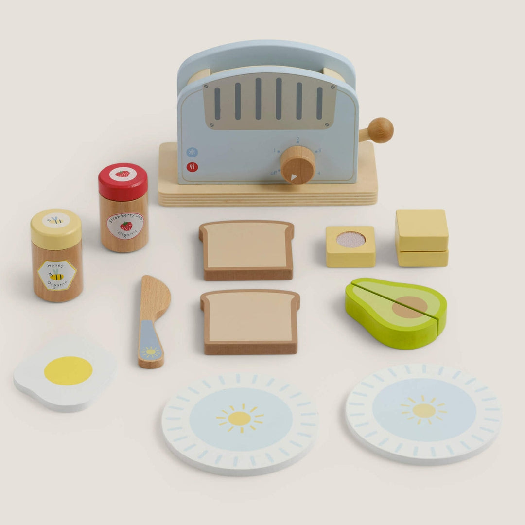 Great Little Trading Company - Wooden Toy Breakfast Set