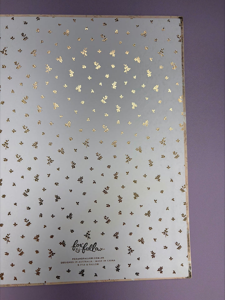Sample Sale (Slight Marks) - Fox & Fallow - Baby Book - Cedarwood