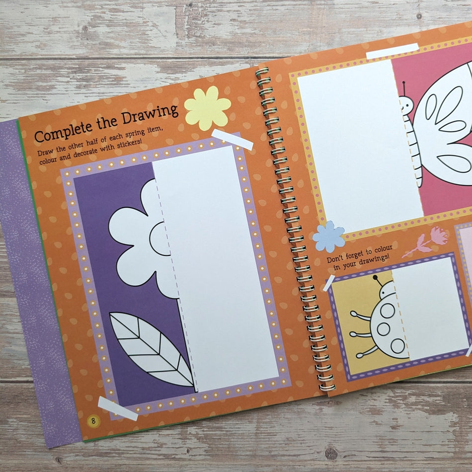 Big Sticker Activity Book – Easter - Mabel & Fox