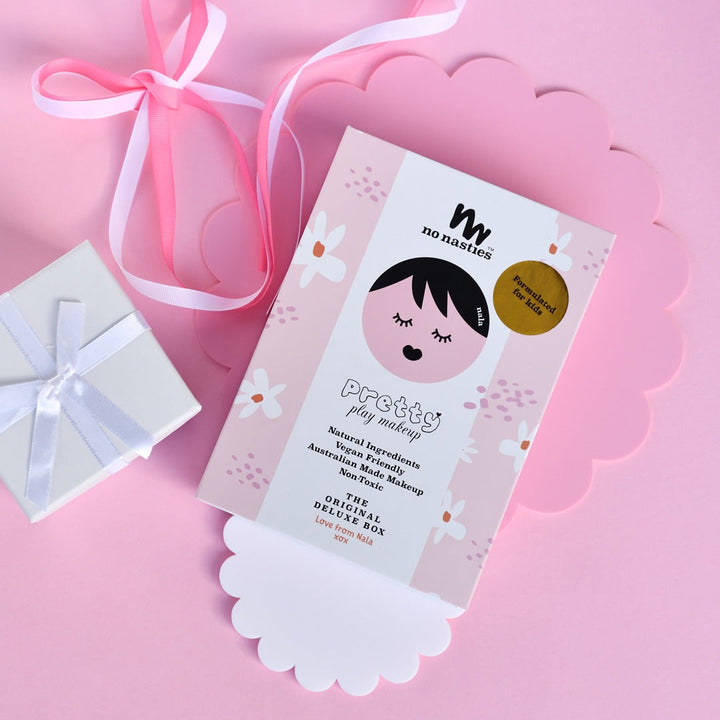 No Nasties – Kids Makeup Palette & Lip Gloss – Nala Pink
