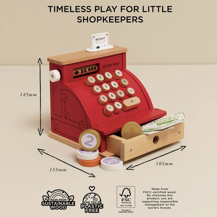 Le Toy Van – Shop Till – Cash Register & Money - Mabel & Fox