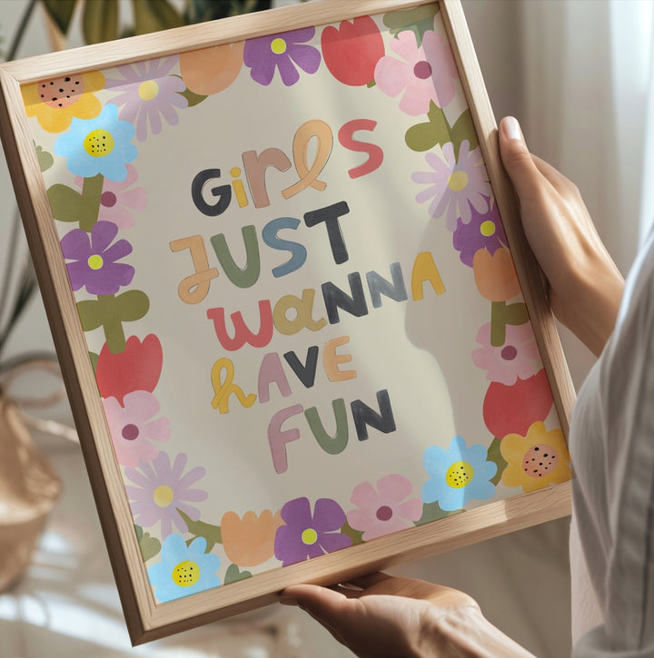Lara & Kin - Art Print - Girls Just Wanna Have Fun
