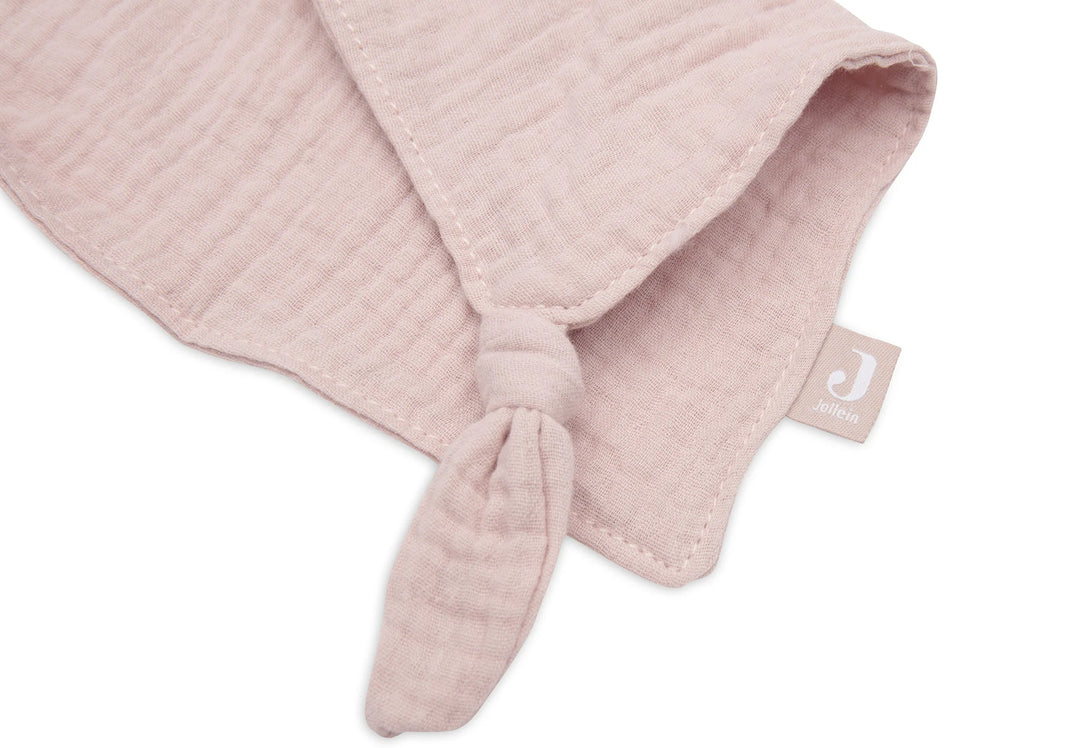 Jollein - Pacifier Cloth - Bunny Ears Wild Rose - Mabel & Fox