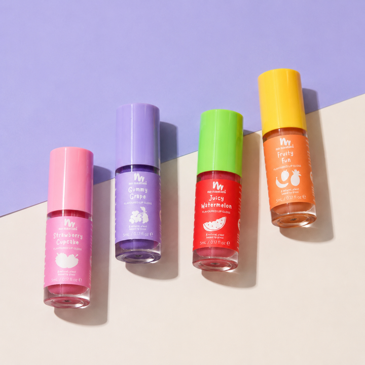 No Nasties - Lip Gloss Gift Set - Fruity 4 Pack
