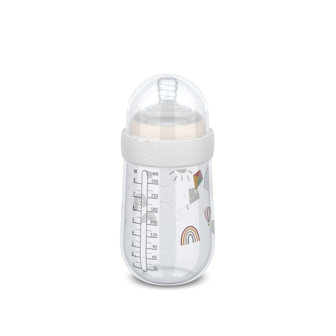 Little Dutch - Baby Bottle 240ml - Sunshine & Rainbow