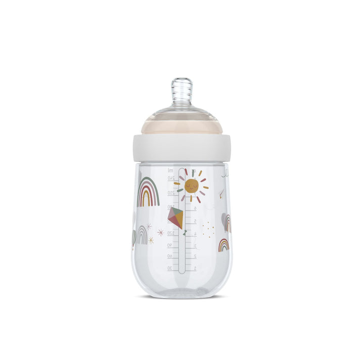 Little Dutch - Baby Bottle 240ml - Sunshine & Rainbow