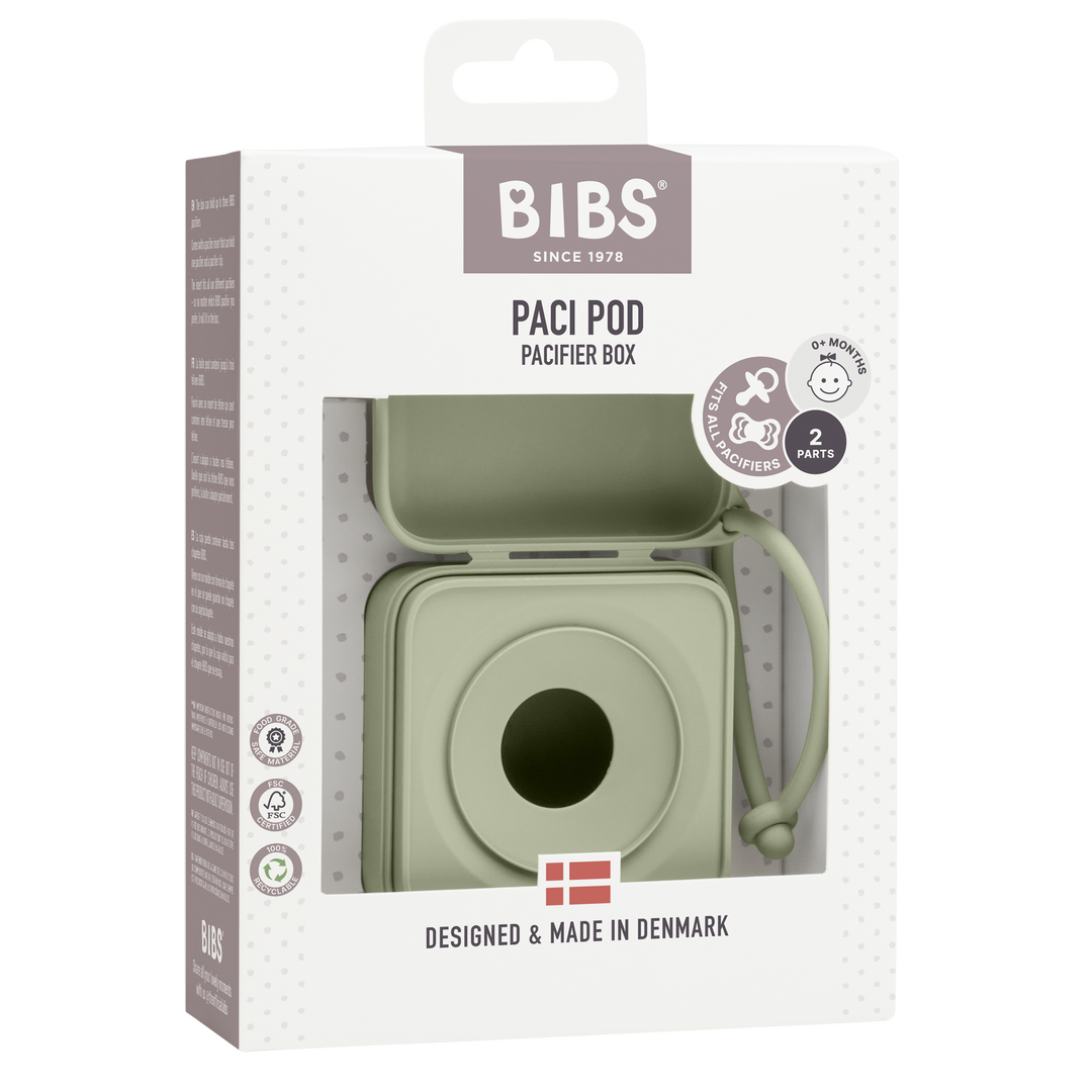 Bibs - Pacifier Box - Sage