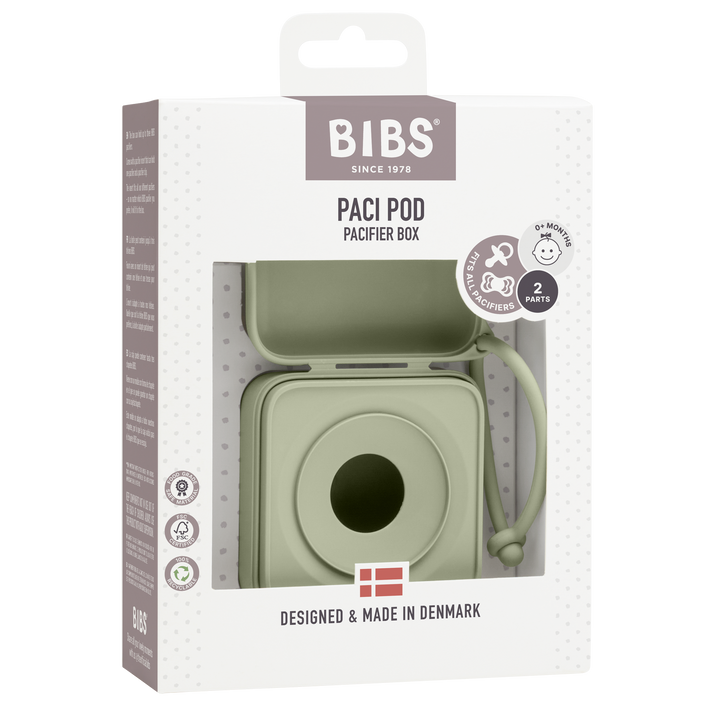 Bibs - Pacifier Box - Sage