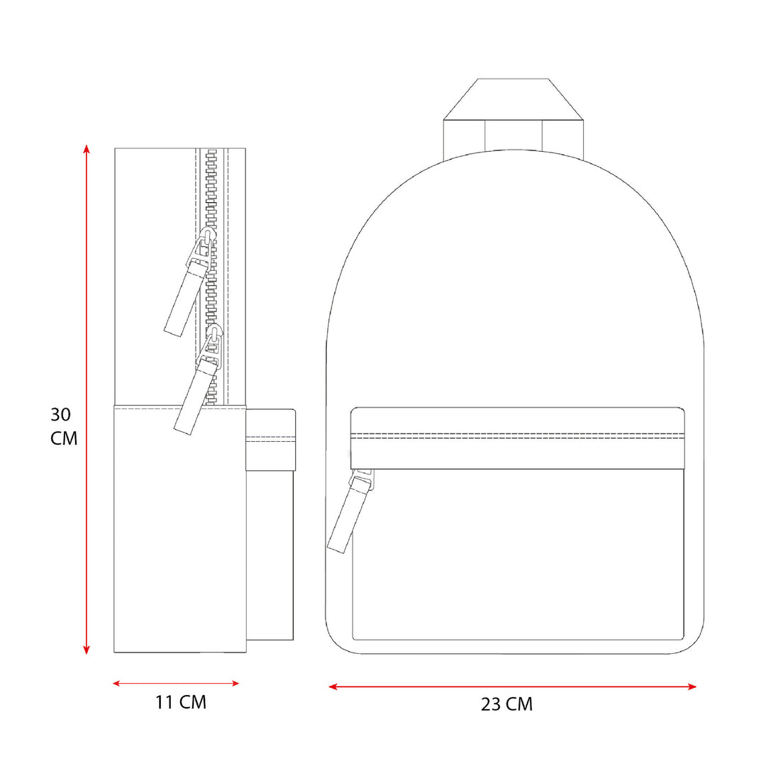 Kidzroom – Backpack Be Soft and Kind – Teddy Fabric