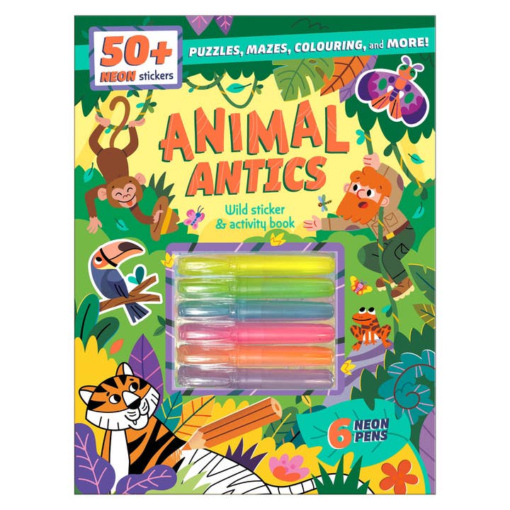 Animal Antics Activity & Sticker Book - Mabel & Fox