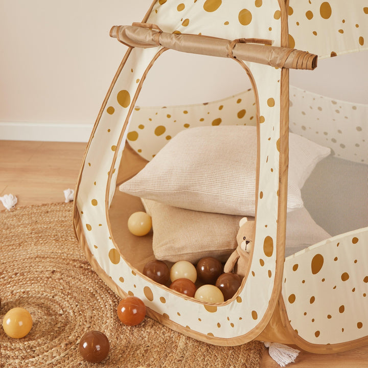 Bieco Spielwaren - Pop-Up Play Tent & Ball Pit - Dots