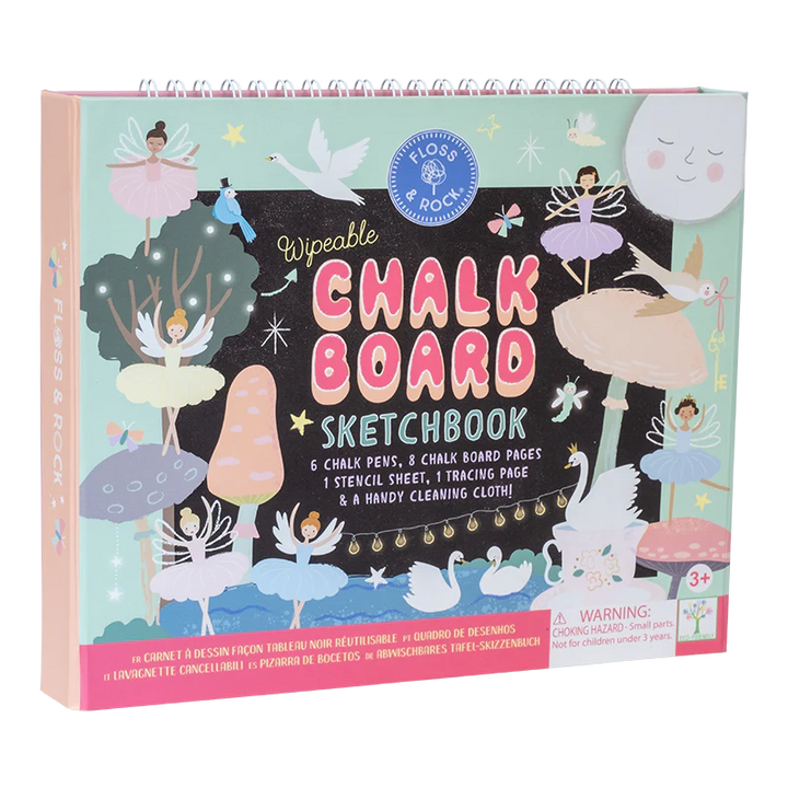 Floss & Rock - Chalk Board Sketchbook - Enchanted
