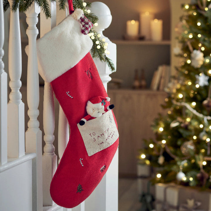 Mamas & Papas - Santa Christmas Stocking