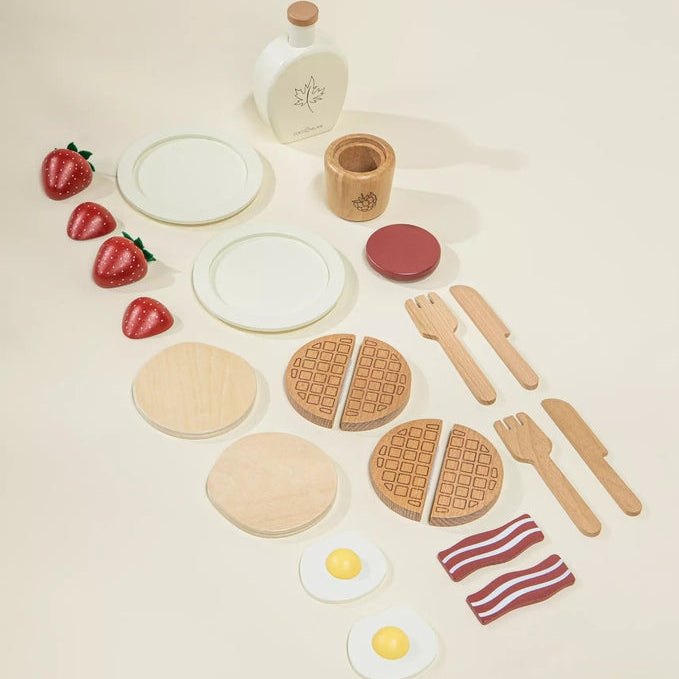 Coco Village - Wooden Brunch Set