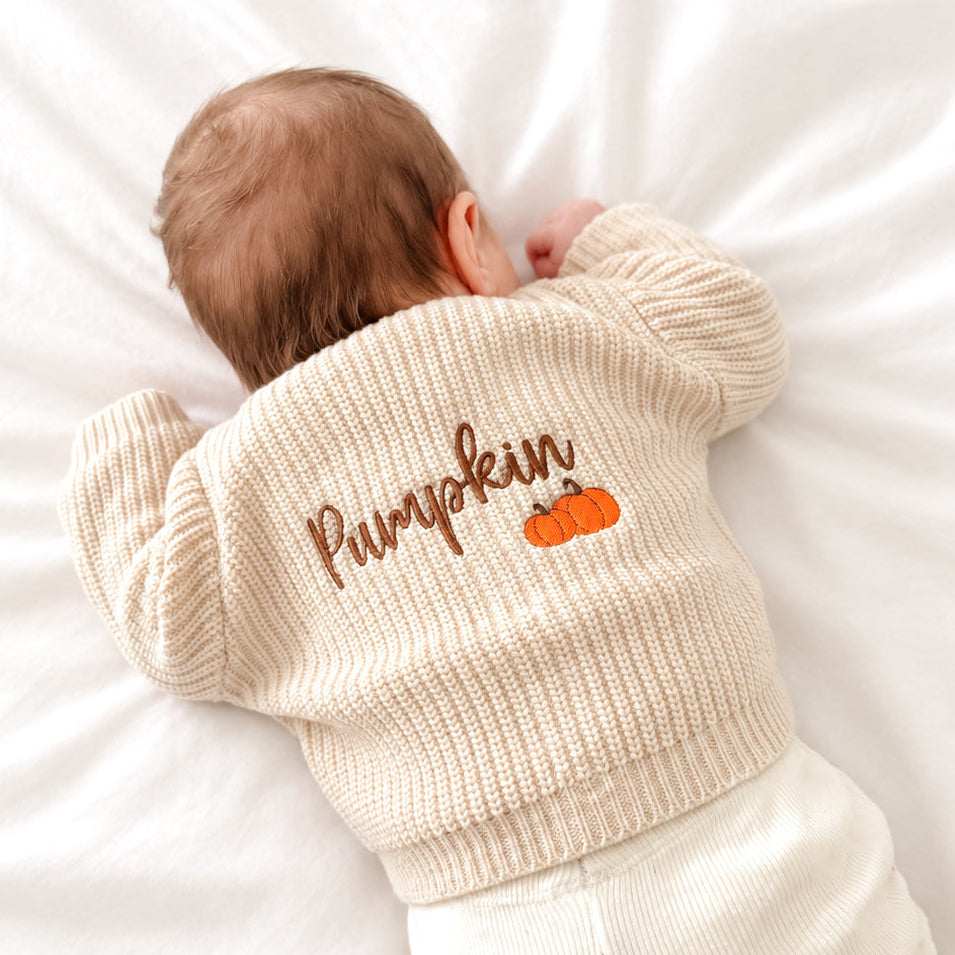 Mabel & Fox - Personalised Halloween Cardigan