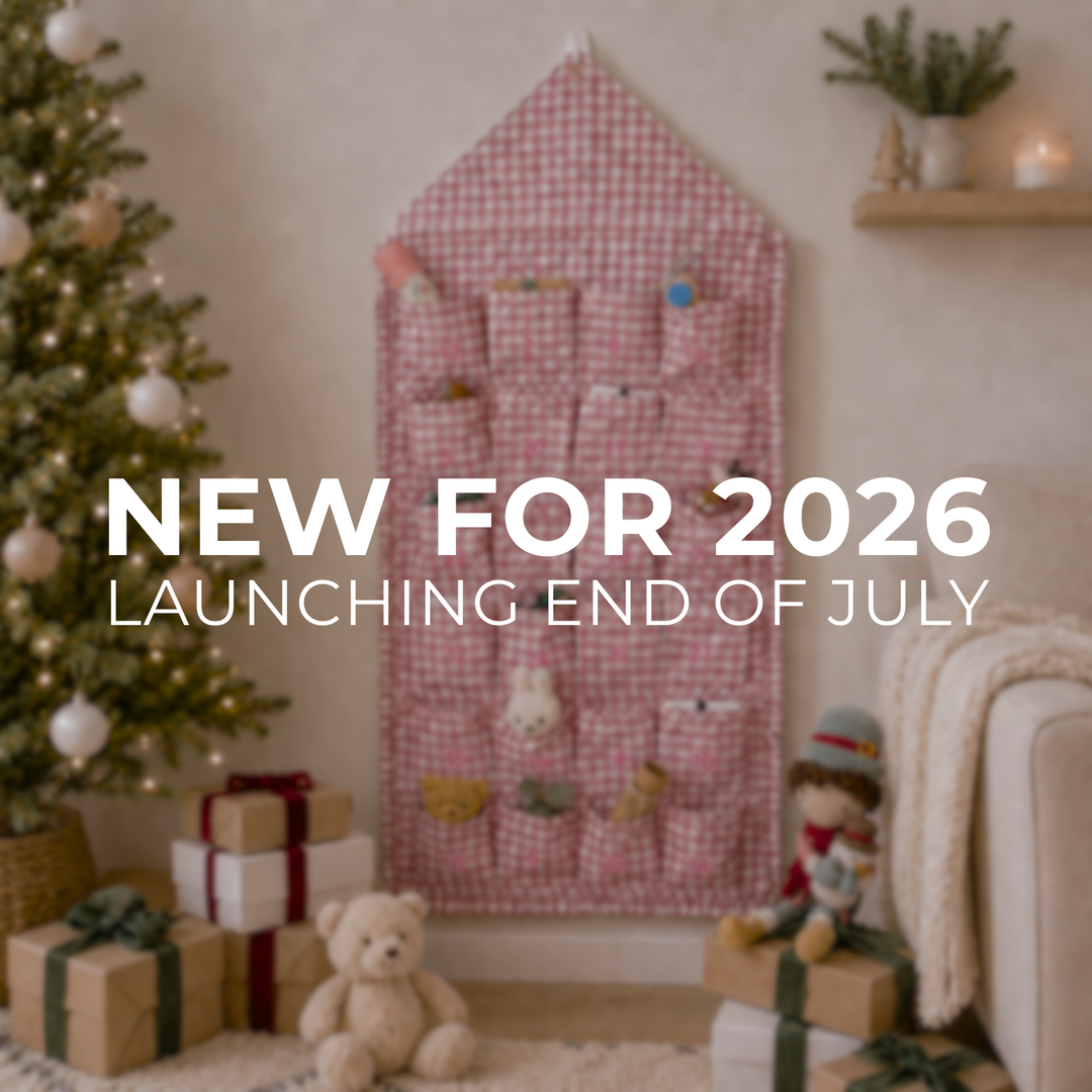 Mabel & Fox - Pink Gingham Ruffle Advent Calendar - Mabel & Fox