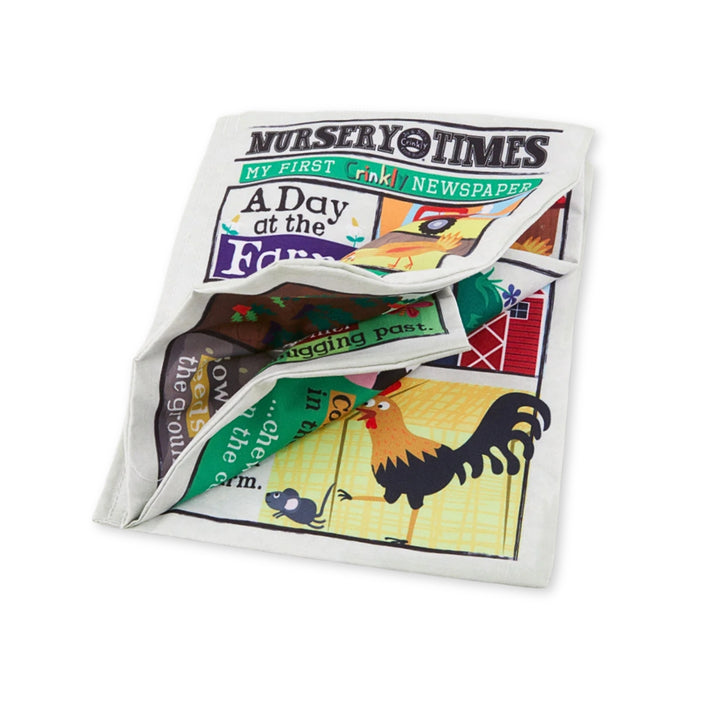 Jo & Nic's Crinkly Cloth Books - Farm Animals