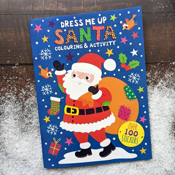 Colouring & Activity Book - Dress Me Up Santa - Mabel & Fox