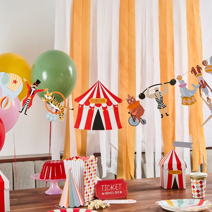HootyBalloo By Green Club - Circus Garland - 3m