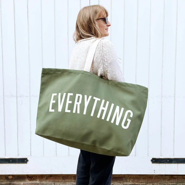 Alphabet Bags - Everything Bag - Olive Green