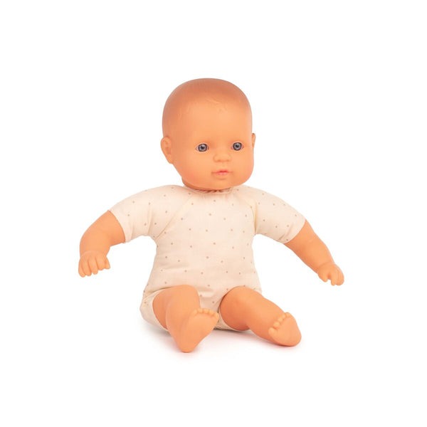 Miniland - Soft Body Doll - Caucasian- 32 cm