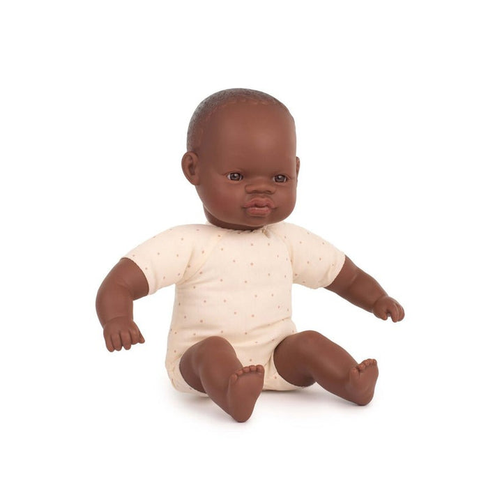 Miniland - Soft Body Doll - African