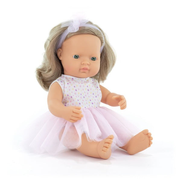 Miniland - Doll - Caucasian Blonde Girl