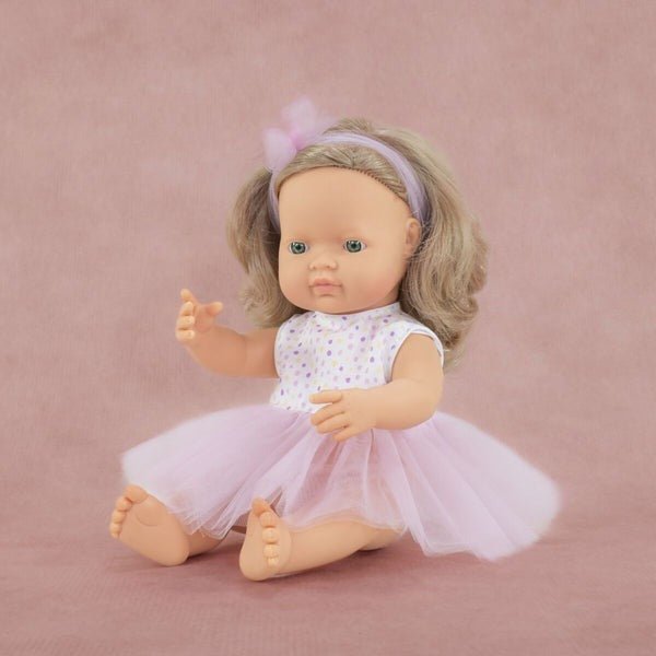 Miniland - Doll - Caucasian Blonde Girl