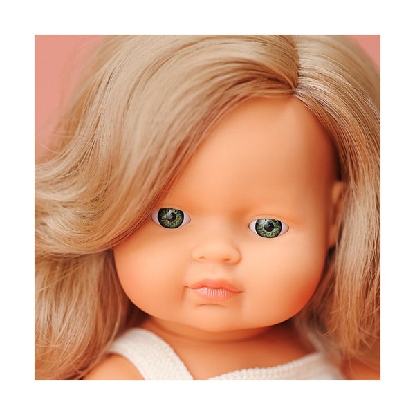 Miniland - Doll - Caucasian Blonde Girl
