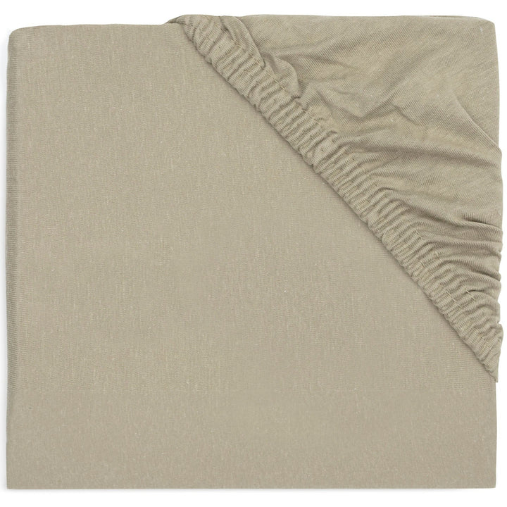 Jollein -  Fitted Sheet 60x120cm - Olive Green