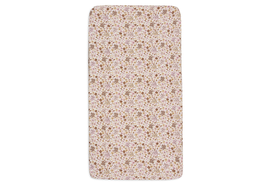 Jollein - Fitted Sheet Jersey - 60x120cm -  Flower Fairies