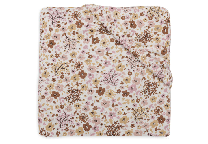 Jollein - Fitted Sheet Jersey - 60x120cm -  Flower Fairies