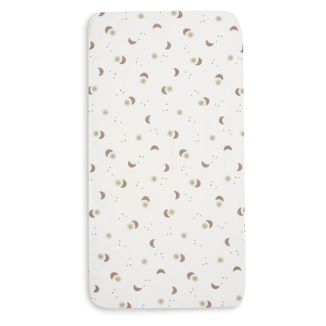 Jollein - Fitted Sheet Jersey 60x120cm - Over the Moon