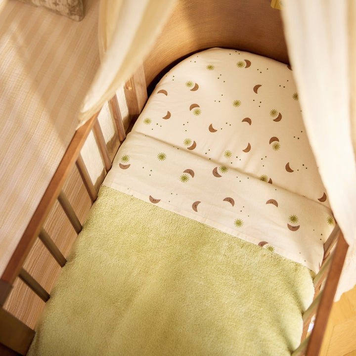 Jollein - Fitted Sheet Jersey 60x120cm - Over the Moon