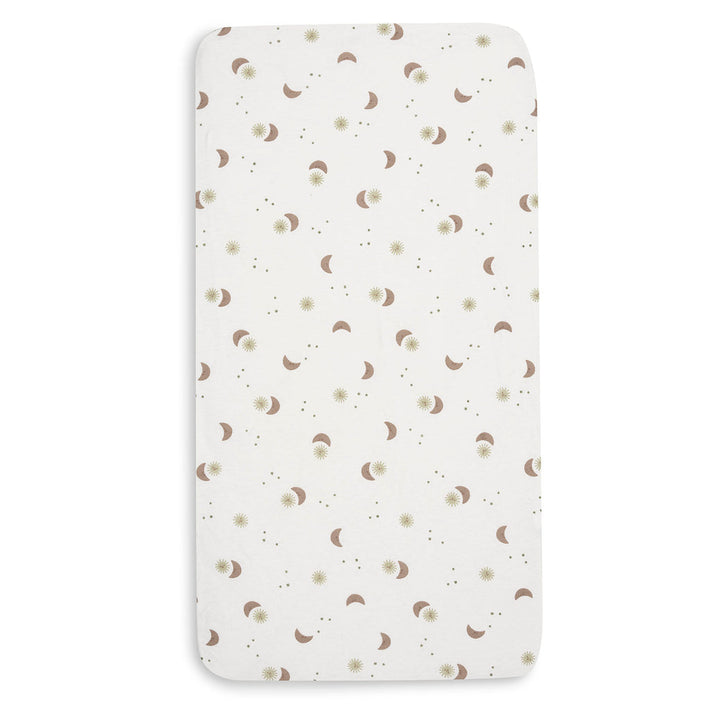 Jollein - Fitted Sheet Jersey 70/75x140/150cm - Over the Moon