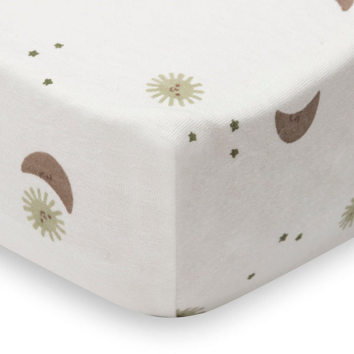 Jollein - Fitted Sheet Jersey 70/75x140/150cm - Over the Moon