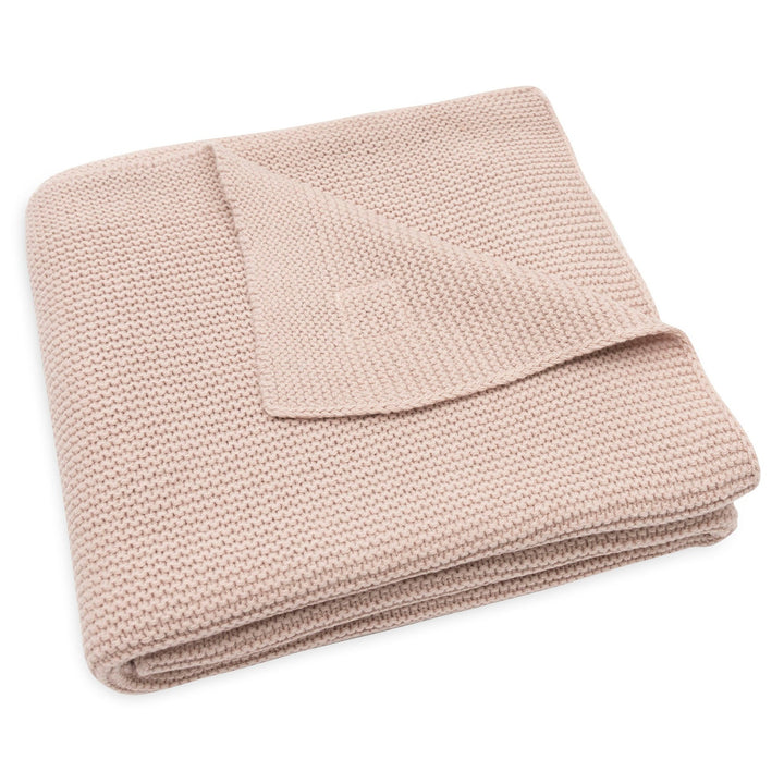 Jollein - Cradle Blanket - Basic Knit - Wild Rose