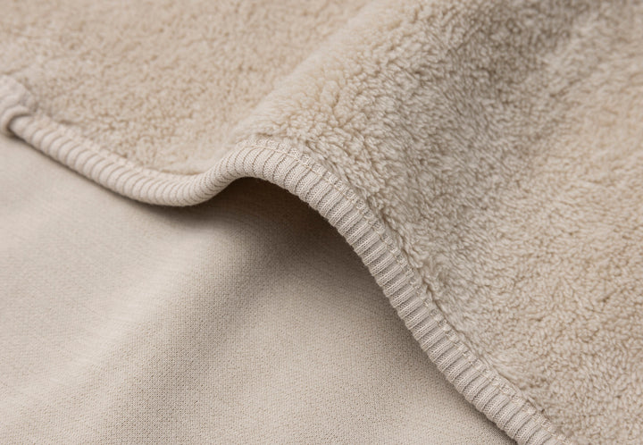 Jollein - Blanket Cradle - 75x100cm - Basic Jersey/Sherpa - Warm Sand