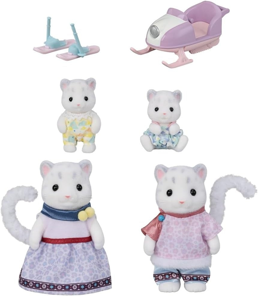 Sylvanian Families - Snow Leopard Family