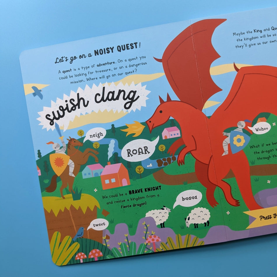 Let's Go On A Noisy Quest - Children's Sound Book