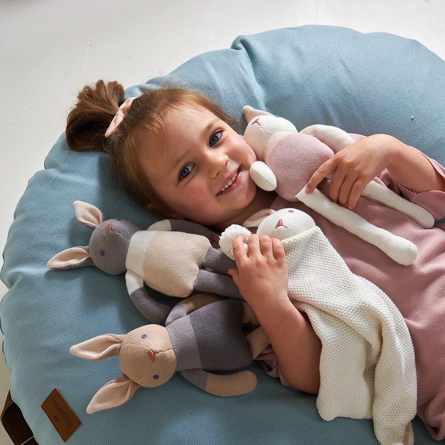 ThreadBear Designs - Bunny Doll - Grey