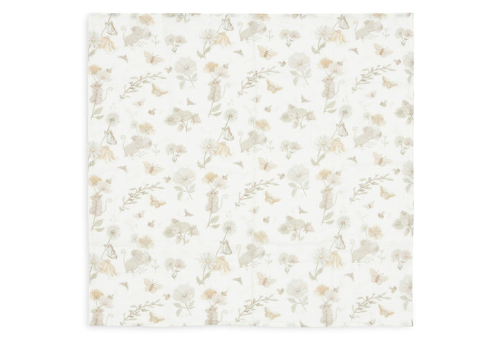 Jollein - Swaddle Muslin 115 x 115cm - Dreamy Mouse