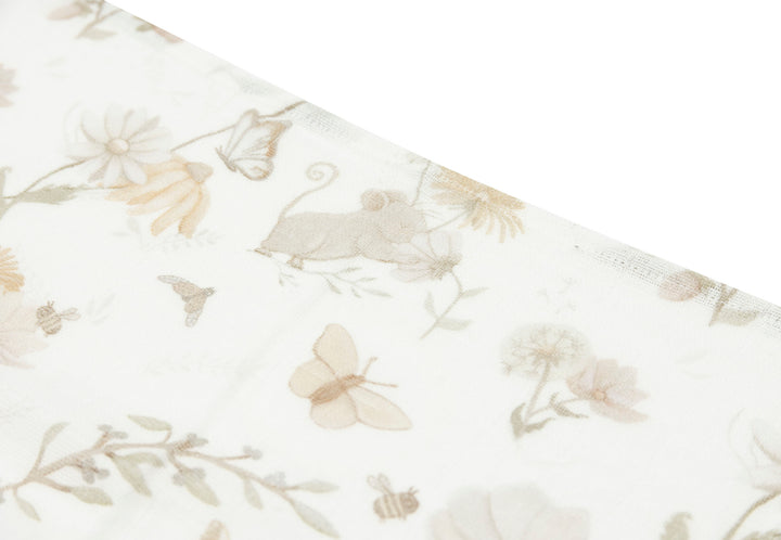 Jollein - Swaddle Muslin 115 x 115cm - Dreamy Mouse