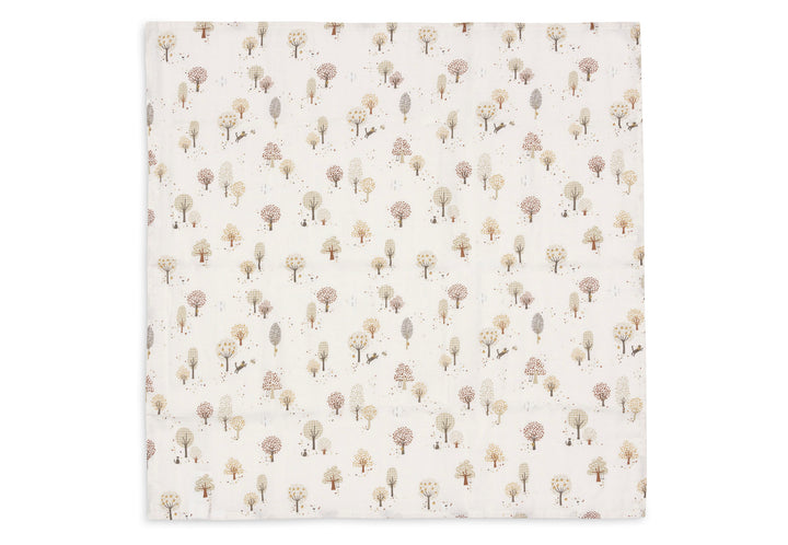 Jollein - Cloth Muslin - 70x70cm - Tiny Park  (3 pack)