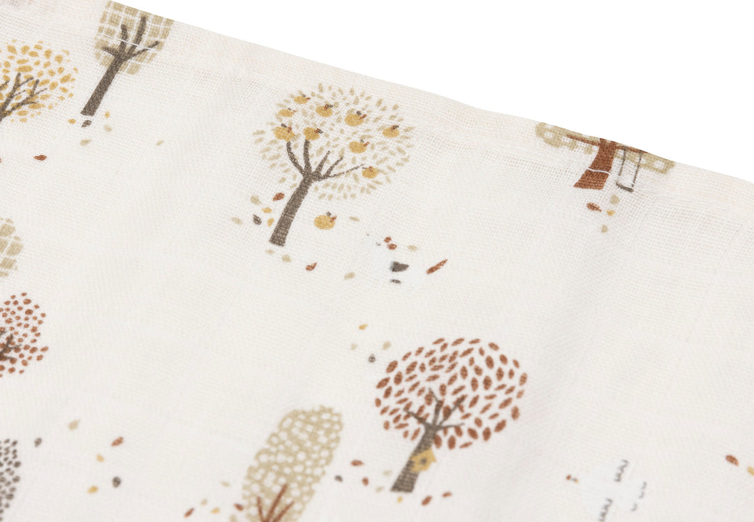 Jollein - Cloth Muslin - 70x70cm - Tiny Park  (3 pack)