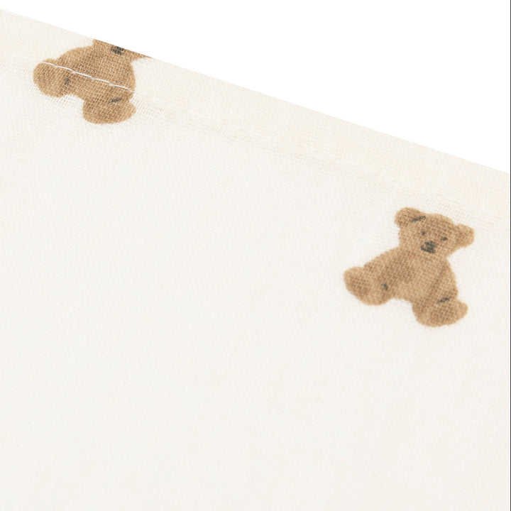 Jollein - Cloth Muslin 70x70cm - Mini Teddy Bear (3 Pack)
